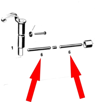 Preview: Druckstift 51,5mm für Kupplung Sachs 50 Preview: Druckstift 51,5mm für Kupplung Sachs 50